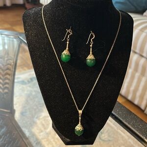 Sterling Silver Necklace & Earings